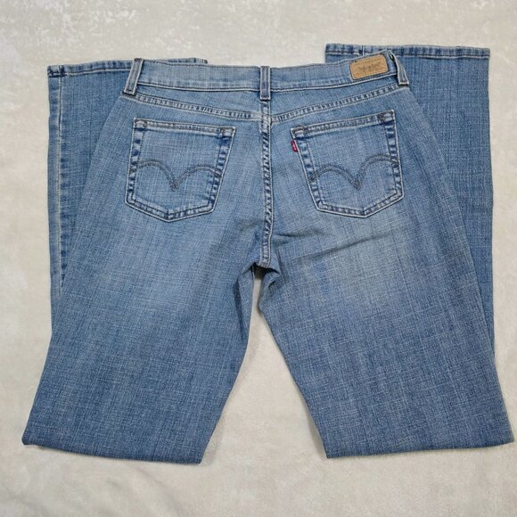 Levi's Boot Cut 515 Jeans Discontinued Mid-Rise Stretch Denim Blue 6 ☆ SOLD ☆ - Picture 2 of 11